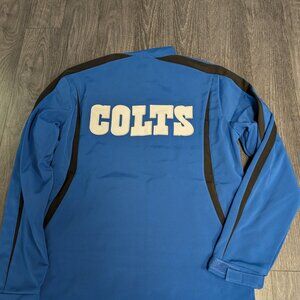 NFL Indianapolis Colts Jacket Coat Fleece Lining NEW